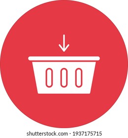 Add, basket, shopping icon vector image. Can also be used for information technology. Suitable for use on web apps, mobile apps and print media.