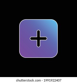 Add blue gradient vector icon