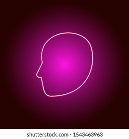 Add, bobble, cloud, like vector icon. Element of simple icon for websites, web design, mobile app, info graphics. Pink color. Neon vector