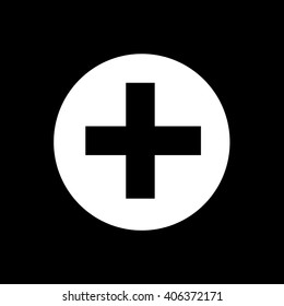 Add Button Icon Illustration design