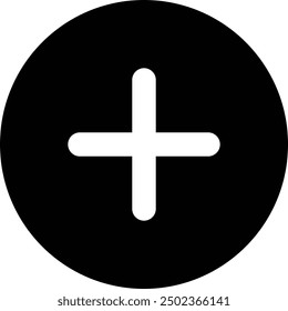 Add button icon with white background