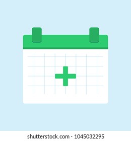 Add calendar flat icon