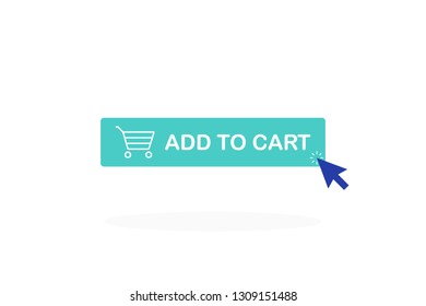 Add to cart button. Shopping Cart icon.