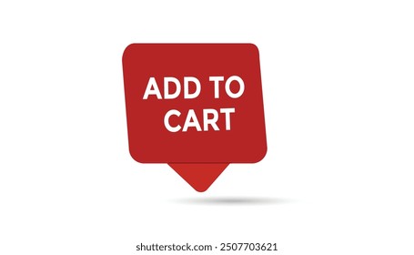 Add to cart  button web banner templates. Vector Illustration 
