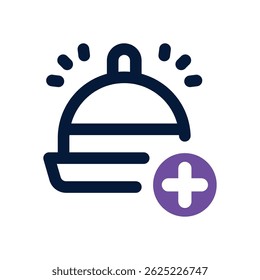 add cart duotone icon. Sleek and modern vector icon for websites, mobile apps, marketing materials, and corporate design. Fully scalable and ready to use.