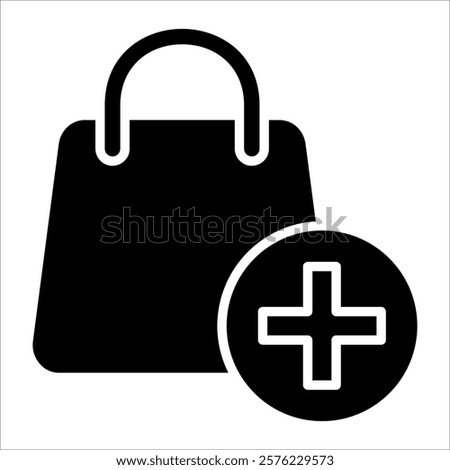 Add To Cart Icon Element For Design