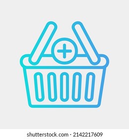 Añadir un icono de carro en el estilo de gradiente sobre el viernes negro, usar para la presentación de la aplicación móvil del sitio web