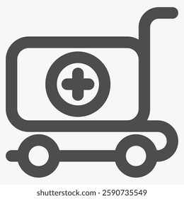 add to cart icon, online store icon, online retail