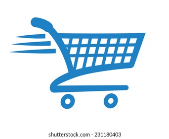 Add to cart icon for shopping websites