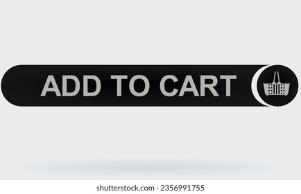 Añadir al icono de carro. vector