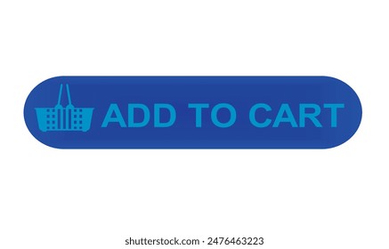 Add to cart icon. vector