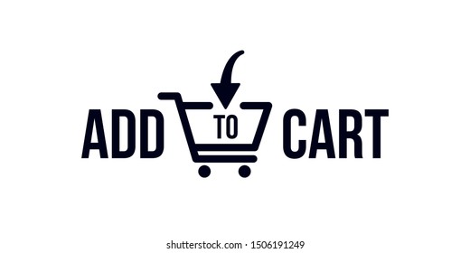 Add to cart icon. vector illustration.