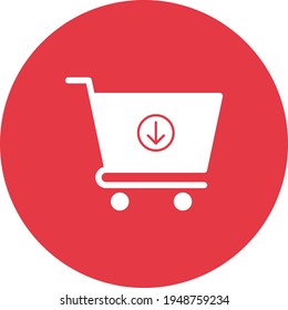 Add to cart, add, cart icon vector image. Can also be used for project management. Suitable for use on web apps, mobile apps and print media.