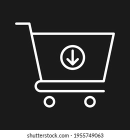 Add to cart, add, cart icon vector image. Can also be used for project management. Suitable for use on web apps, mobile apps and print media.
