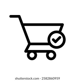 Add To Cart Icon Vector Symbol Design Illustration