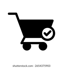 Ilustração De Design De Símbolo De Vetor De Ícone De Carrinho