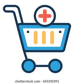 Add to Cart Vector Icon 
