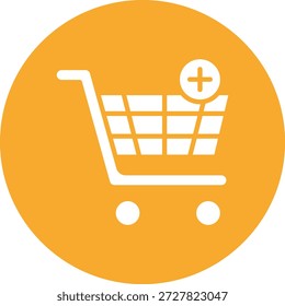 Adicionar ao carrinho Ícone de vetor Design Illustration