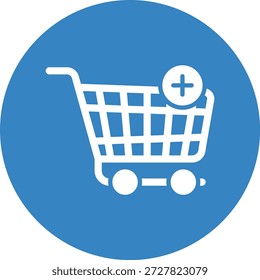 Adicionar ao carrinho Ícone de vetor Design Illustration