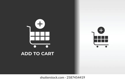 Add To Cart Vector, Icon Or Logo Sign Isolated Symbol Illustration