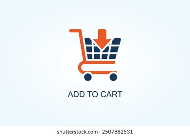 Add To Cart Vector Or Logo Sign Symbol Illustration