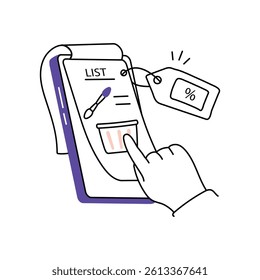 Add to cart Vector Style Illustration 