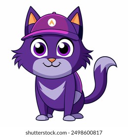 add charm to your projects with our "a cartoon cat isolated vector illustration." perfect for digital downloads, crafting, and decor, this cute kitty will bring smiles to any design.