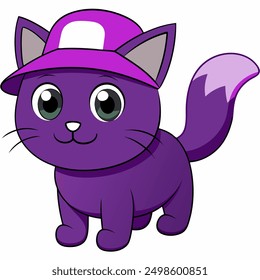 add charm to your projects with our "a cartoon cat isolated vector illustration." perfect for digital downloads, crafting, and decor, this cute kitty will bring smiles to any design.