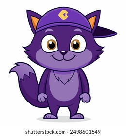 add charm to your projects with our "a cartoon cat isolated vector illustration." perfect for digital downloads, crafting, and decor, this cute kitty will bring smiles to any design.