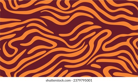 Add color to your digital project with our pattern!. Optical wave. Perfect for Social Media Content. Dynamics, movement, smoothness. Retro groovy retro wavy funky background.