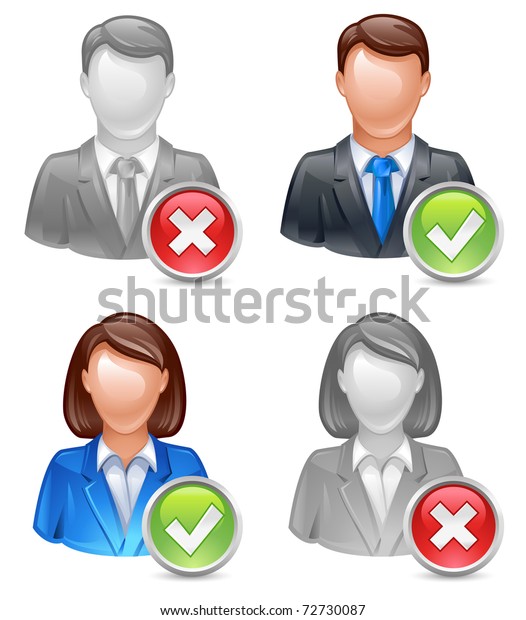 Download Add Delete Friend User Member Icon Stock Vector (Royalty ...