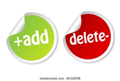 Add And Delete Stickers