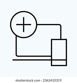 Add Device Icon - Device Icon - Outline