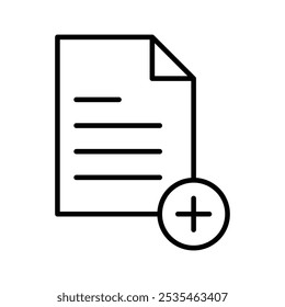 Agregar icono de esquema de gráfico de documento