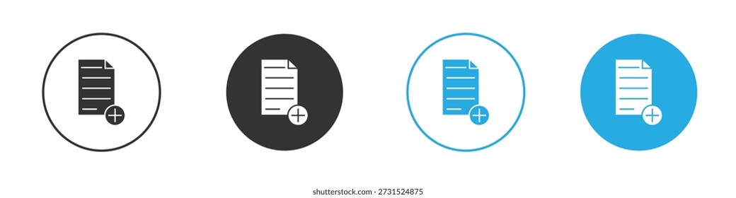Ícone de documento símbolo de clipart de desenho . Ilustração vetorial