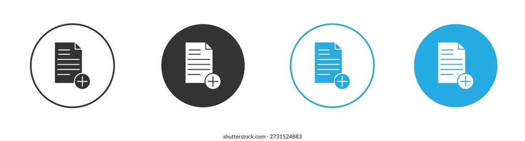 Ícone de documento símbolo de clipart de desenho . Ilustração vetorial