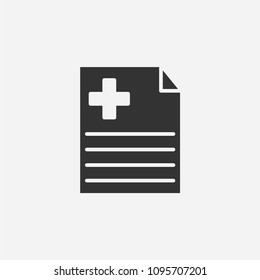 Add document icon illustration,vector file sign symbol