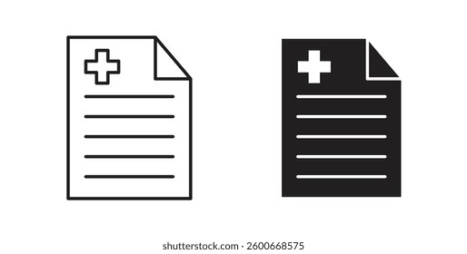 Add document icons graphics set vectors