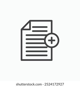 Add documentlinesimple icon in line style.