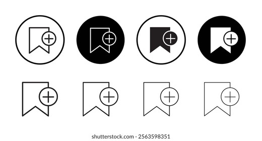 Add to favorite icon Outline vector for web ui