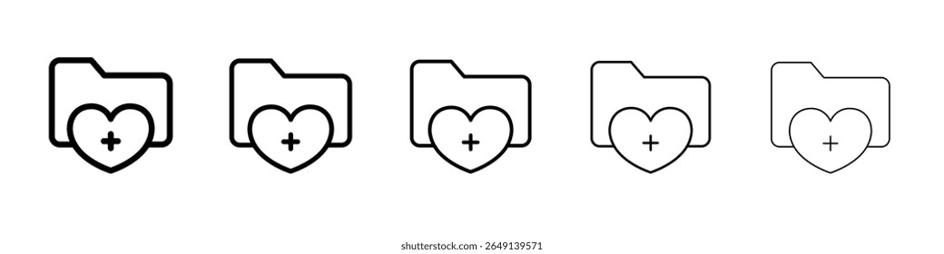Adicionar ao ícone favorito ilustração simples logotipo arte