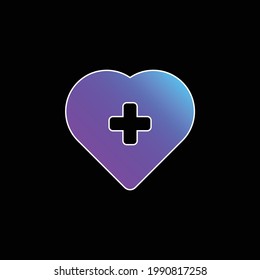 Add To Favorites blue gradient vector icon