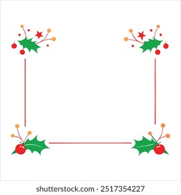  Add festive charm to your holiday projects with this "Happy Christmas" border design. Perfect for greeting cards, invitations, and seasonal decor, featuring festive elements.