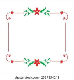  Add festive charm to your holiday projects with this "Happy Christmas" border design. Perfect for greeting cards, invitations, and seasonal decor, featuring festive elements.