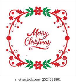 Add a festive touch to your designs with this Merry Christmas border vector. Perfect for holiday cards, invitations, and seasonal decor, featuring cheerful elements and seasonal patterns.