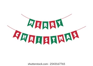 Adicione um toque festivo às suas decorações natalinas com esta bela guirlanda de bunting Feliz Natal. Perfeito para festas de Natal, decoração de casa e exposições sazonais, esta grinalda alegre traz.