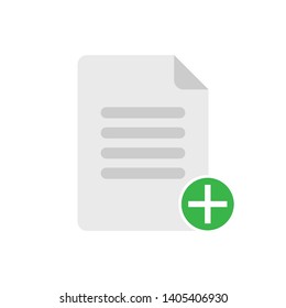 Add file icon symbol simple design