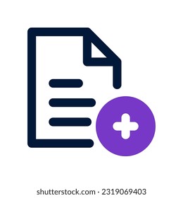 add file icon for your website design, logo, app, UI.