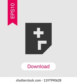 Add File Modern Simple Vector Icon