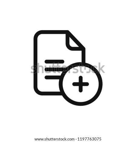 Add file vector icon